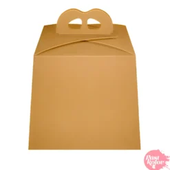 Caja para Panettone Kraft 21,5 cm - Pastkolor