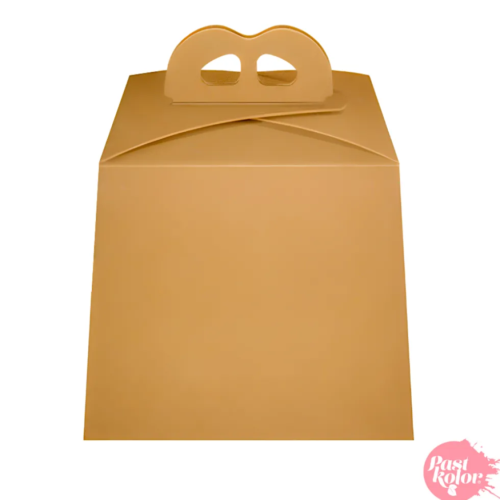 Caja para Panettone Kraft 21,5 cm - Pastkolor