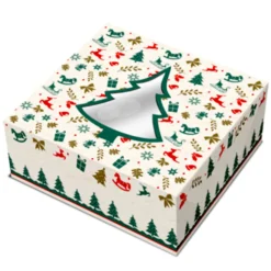 Caja para Roscón Árbol de Navidad - 24 X 7,5 cm