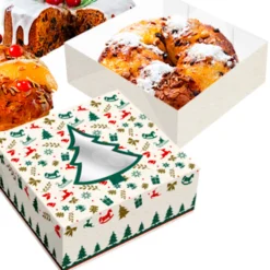 Caja para Roscón Árbol de Navidad - 24 X 7,5 cm