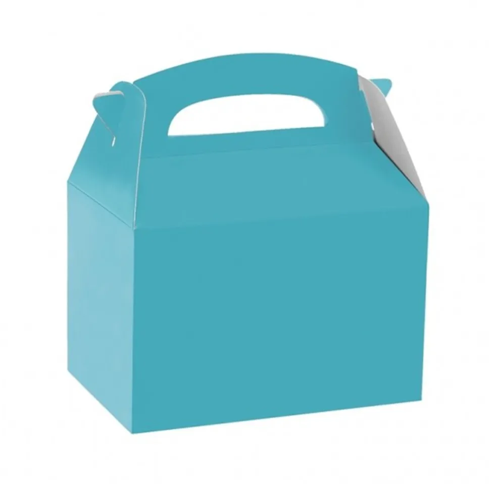 Caja Cartón Party Azul Caribe 15 x 10 x 20 cm