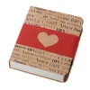 Caja para Bombones Libro Kraft