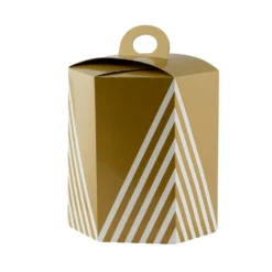 Caja para Panettone Hexagonal 17 x 21 cm de alto