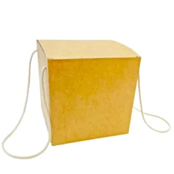 Caja para Panettone Kraft con Lazo 21,5 cm