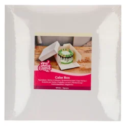 Caja para Tarta Blanca - 30 cm - Funcakes
