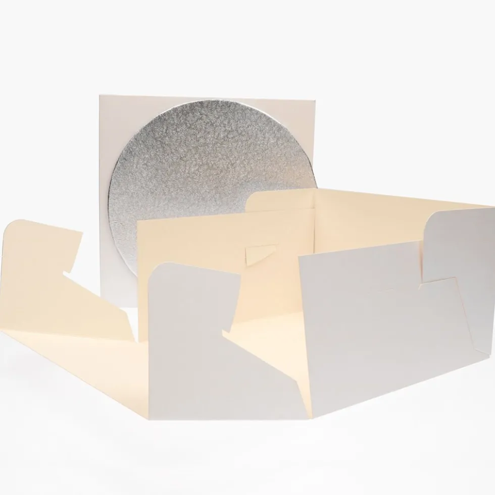 Caja para Tarta con Base 25 x 25 x 15 cm