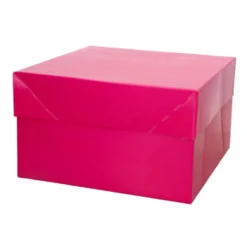 Caja para Tarta Rosa 25 cm - Funcakes