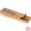 Caja para Turrón Kraft con Ventana - 25,5 Cm