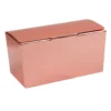 Cajas Medianas para Bombones Oro Rosado 25 ud
