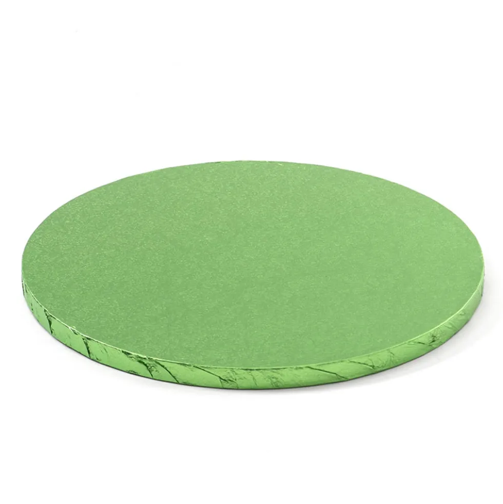 Cake Drum Redondo Verde Claro 35 cm