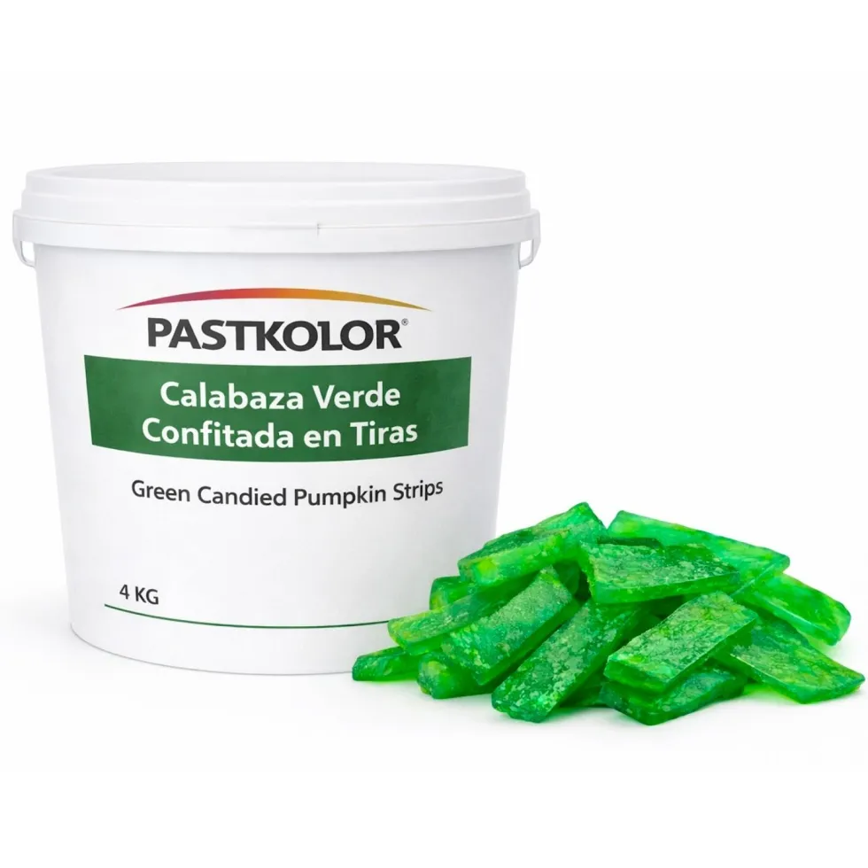 Calabaza Verde Confitada en Tiras 4 Kg