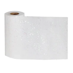 Camino de Mesa Blanco 5 m x 13 cm