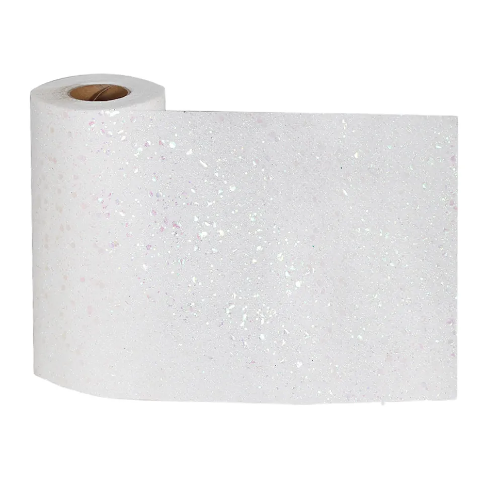 Camino de Mesa Blanco 5 m x 13 cm