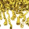 Cañón de Confeti Serpentina Oro 40 cm