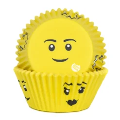 Capsulas Cupcake Caras Sonrientes 50 ud - House of Marie