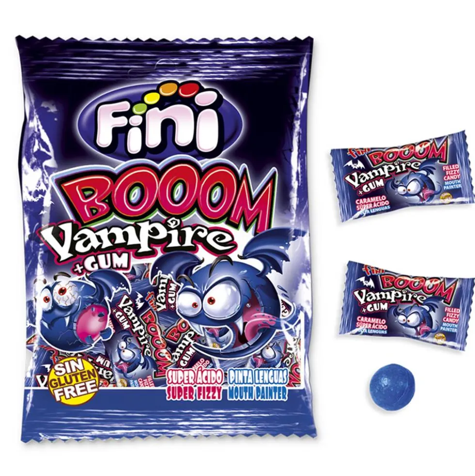 Caramelo Relleno de Chicle Pintalenguas 65 gr