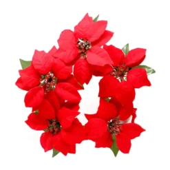 Centro de Mesa Flor de Pascua 25 cm