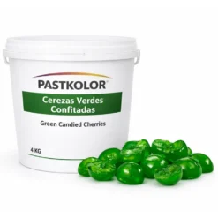 Cereza Verde Confitada en Mitades 4 Kg