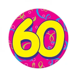 Chapa Gigante 60 Cumpleaños