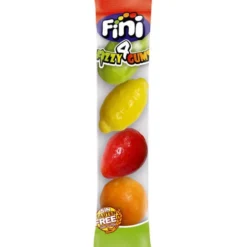Chicles con Sabor a Frutas y Relleno Efervescente 4 ud
