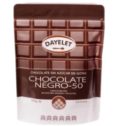 Chocolate Negro de Cobertura Sin Azúcar 350 gr