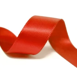 Cinta de Raso Doble Roja 15 mm x 5 metros