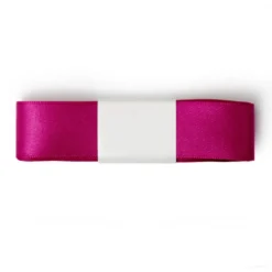 Cinta de Raso Doble Fucsia 25 mm x 3 metros