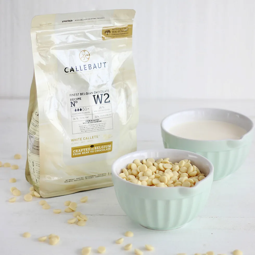 Cobertura de Chocolate Blanco 1 Kg - Callebaut