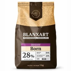 Cobertura de Chocolate Blanco 28 % - 1 Kg - Blanxart