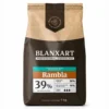 Cobertura de Chocolate con Leche Rambla 39 % - 1 Kg - Blanxart