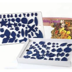 Colección de moldes cortadores de flores (79 uds)