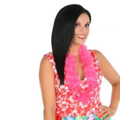 Collar Hawaiano Fucsia