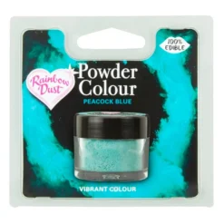 Colorante en Polvo Azul Pavo Real 3 gr - Rainbow Dust