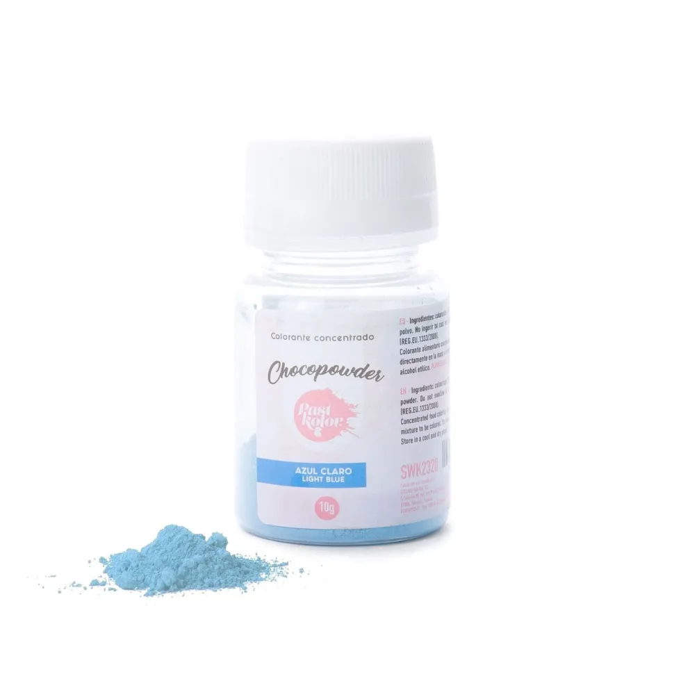 Colorante en Polvo Chocopowder - Azul Claro 10 gr