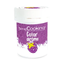 Colorante en Polvo y Aroma Violeta Mora 10 gr - Scrapcooking