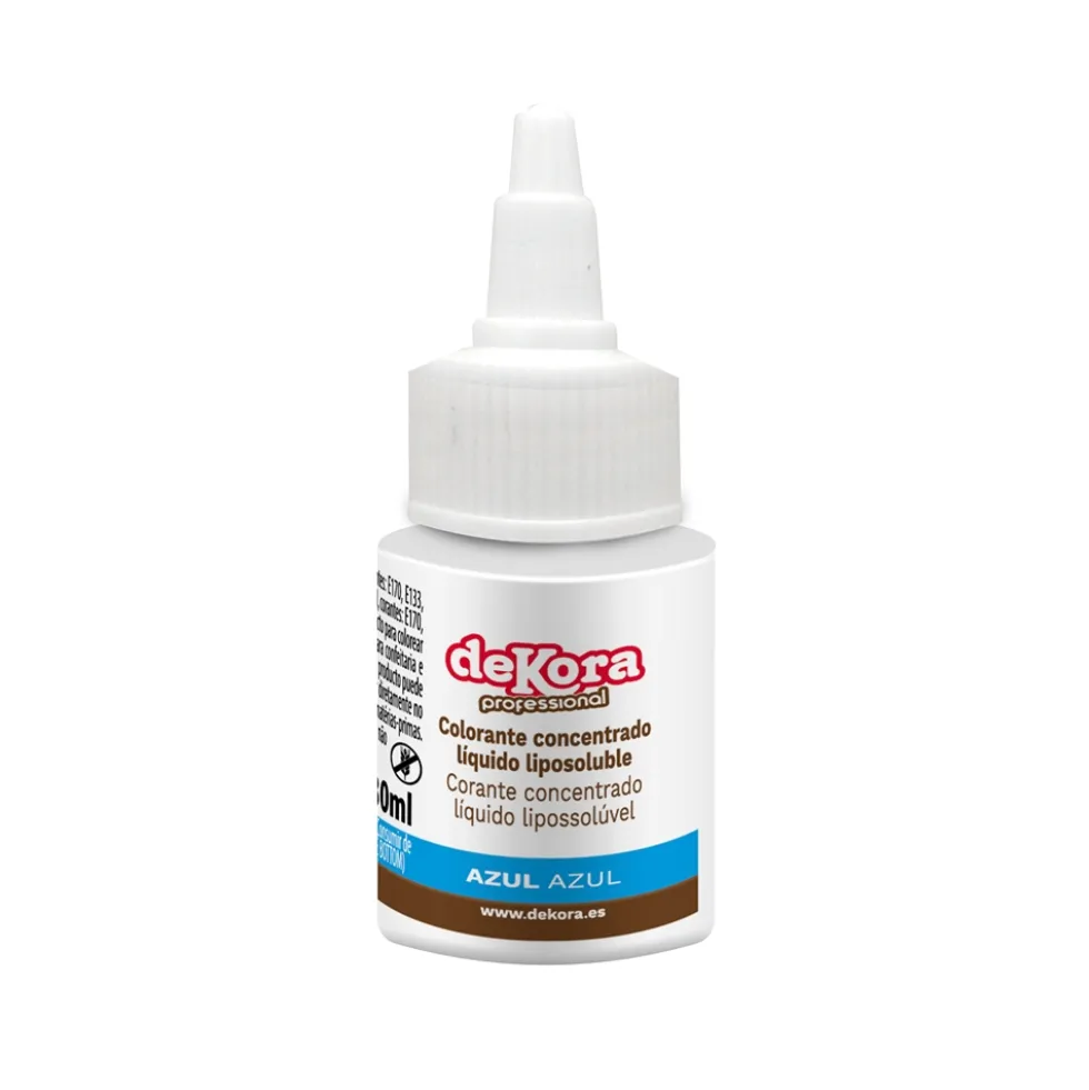 Colorante para Chocolate Azul 30 ml - DEKORA