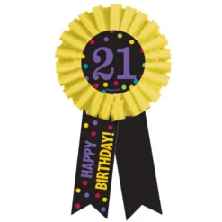 Condecoración 21 Cumpleaños