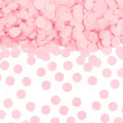 Confeti de Papel Círculo Rosa Claro 15 gr