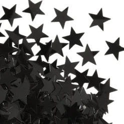 Confeti Estrellas Negras