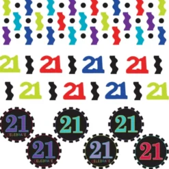 Confetti 21 Cumpleaños