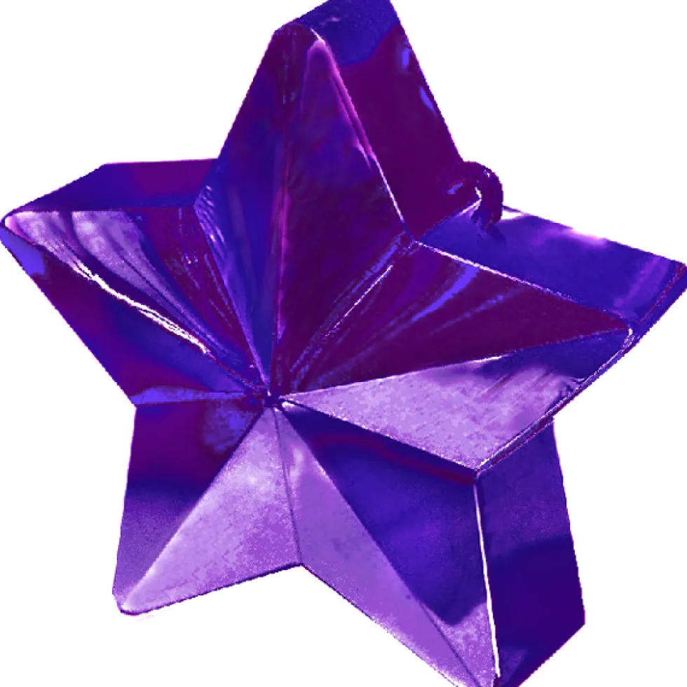 Contrapeso para Globos Estrella Violeta