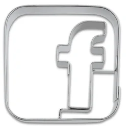 Cortador Facebook de Acero Inox