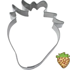 Cortador Fresa inox. 6 cm
