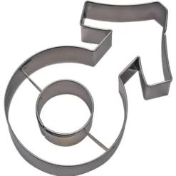 Cortador Símbolo Masculino 9cm
