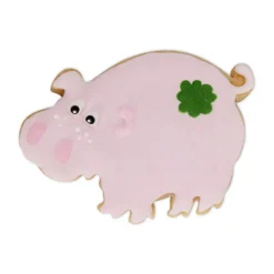 Cortador con Expulsor y Texturizador Cerdito 6 cm