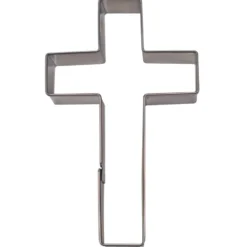 Cortador crucifijo 9 cm acero inoxidable