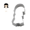 Cortador de Acero Niña Comunión 10 cm