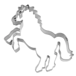 Cortador de Galletas con Texturizador Caballo 8 cm