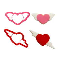 Cortadores para Galletas Corazones 2 ud - Decora