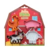 Cortadores Animales de la Granja 4 ud